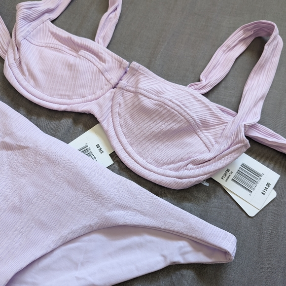 L*Space Camellia Top Camacho Classic Bottom Bikini Set - Picture 3 of 15